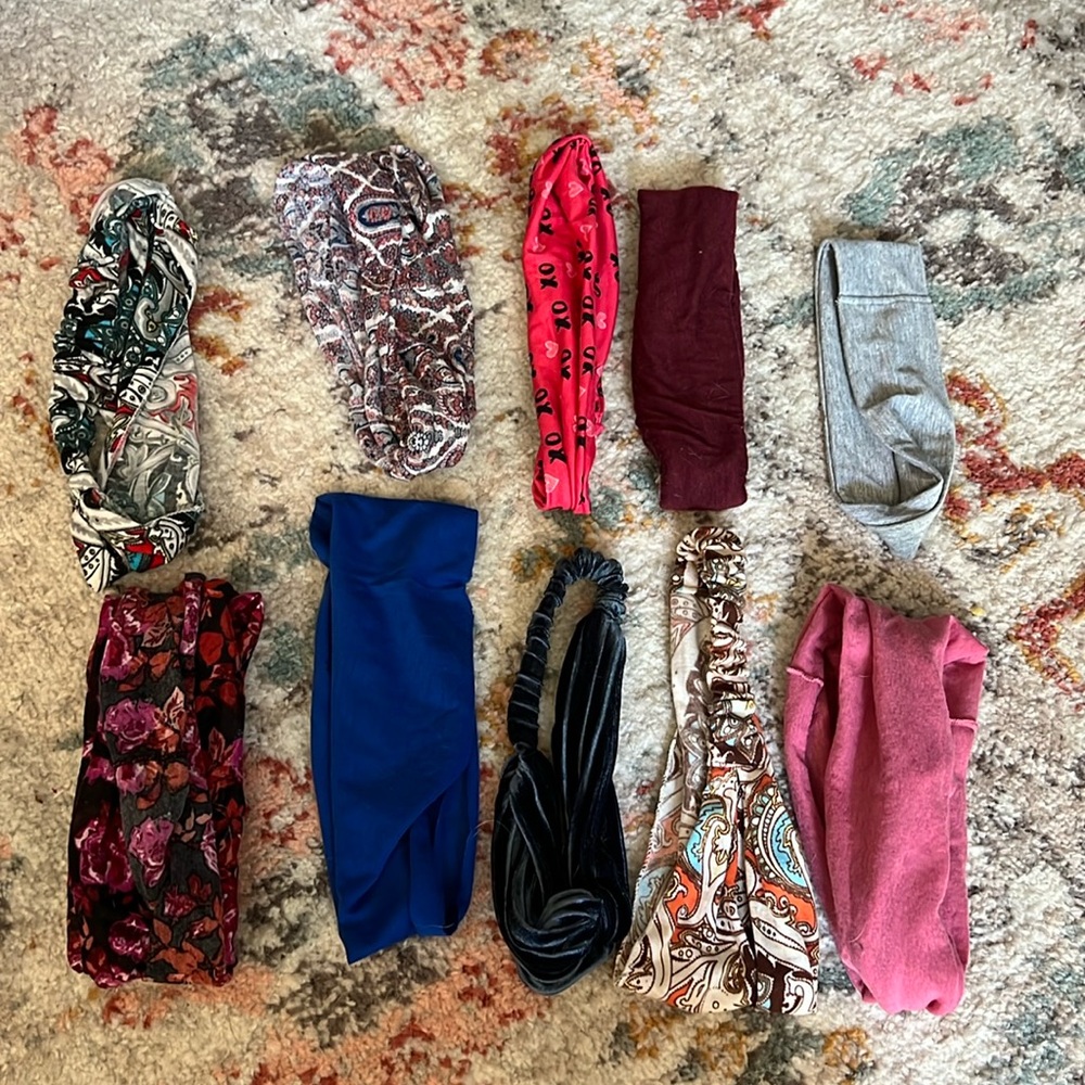 Lot of 10 Headbands